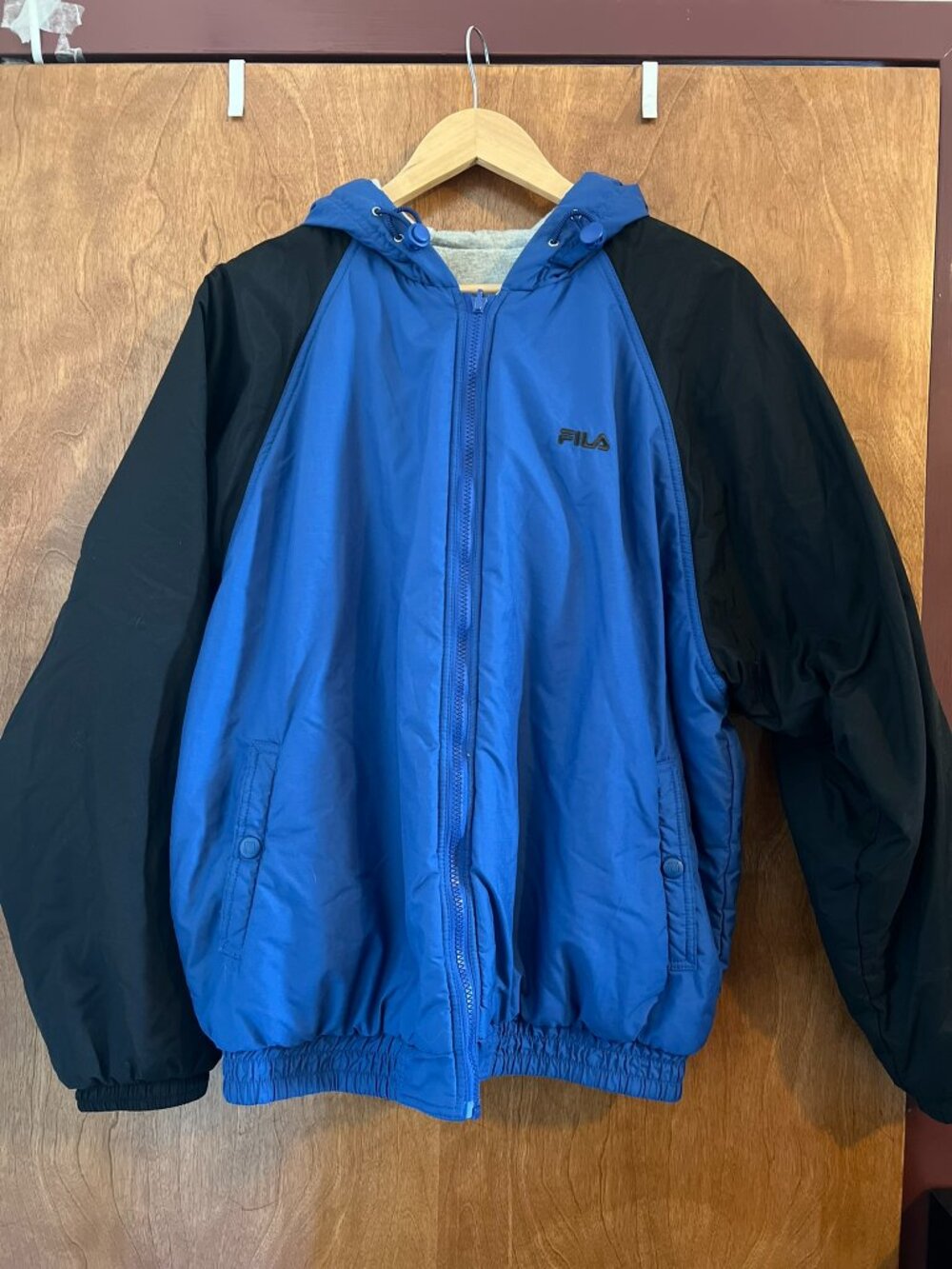 Vintage FILA reversible jacket Cotton Polyester Men's Size L